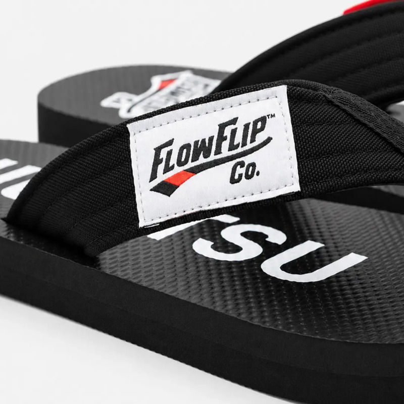 Flowflip black Belt BJJ flip flops Original